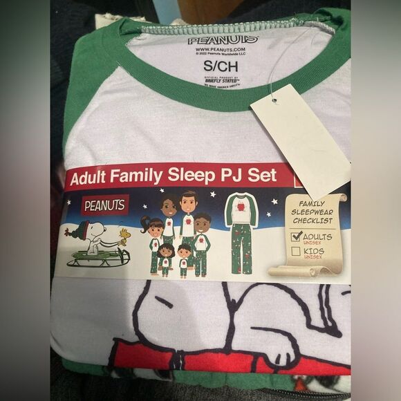 Snoopy pj sets new two sizes